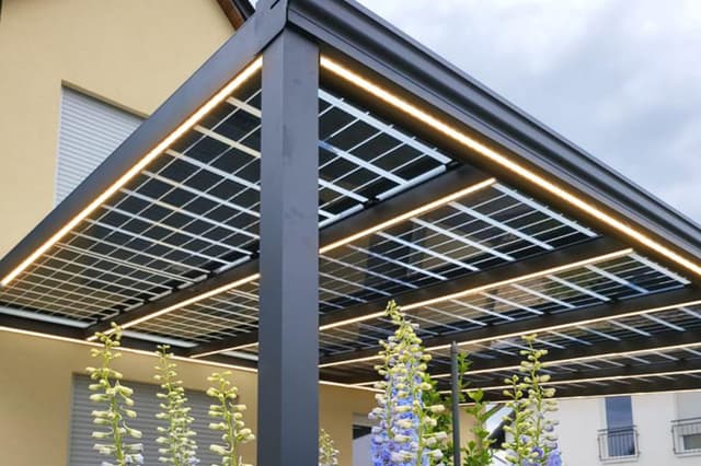 Solar Terrassendach Referenz